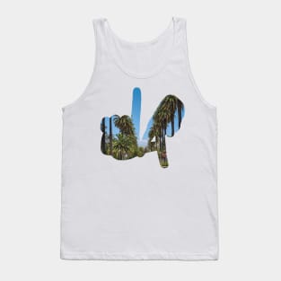 LA Hands, Palm Trees Tank Top